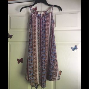 Multi colored sun dress